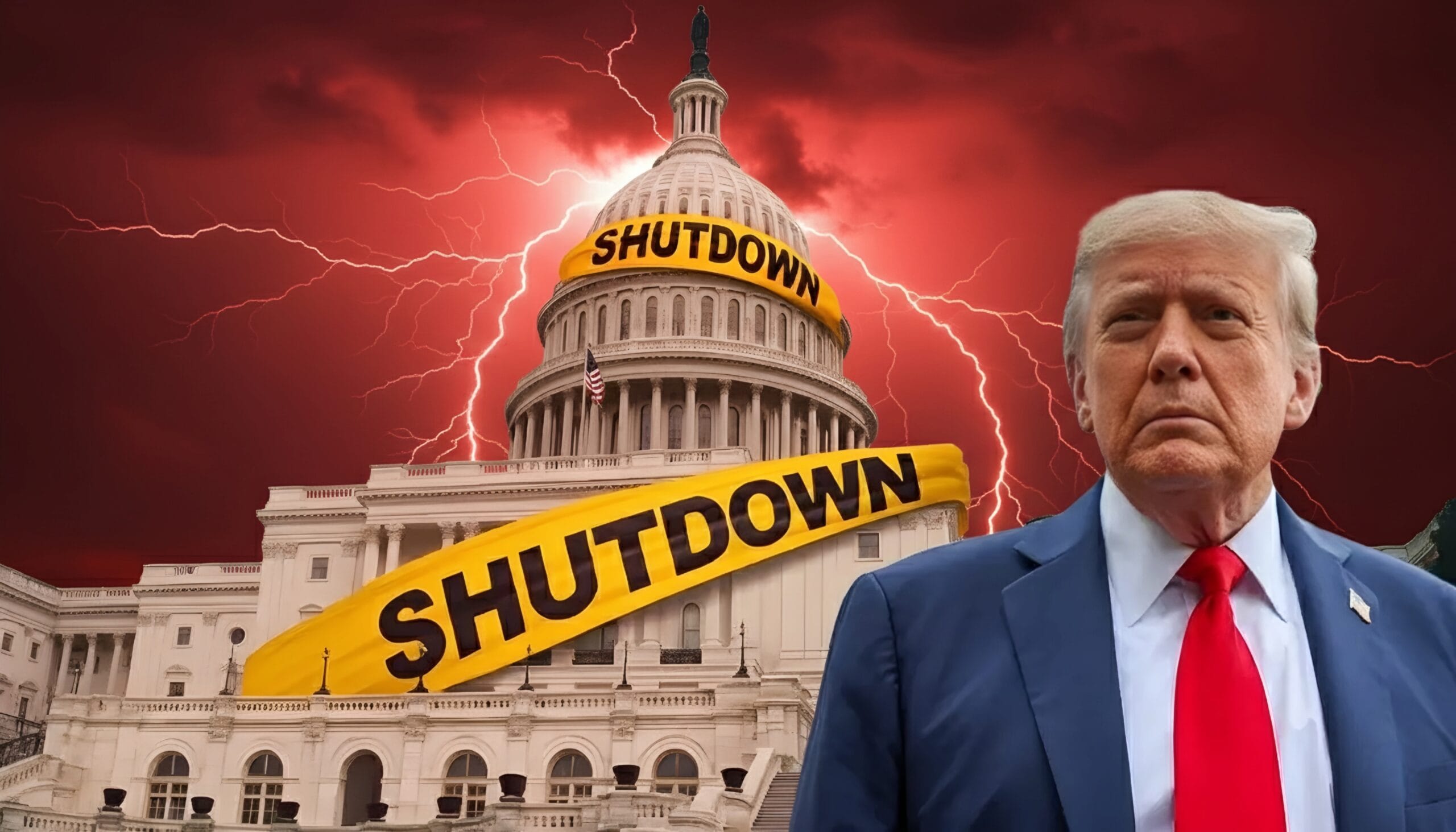 US Govt Shutdown-Trump