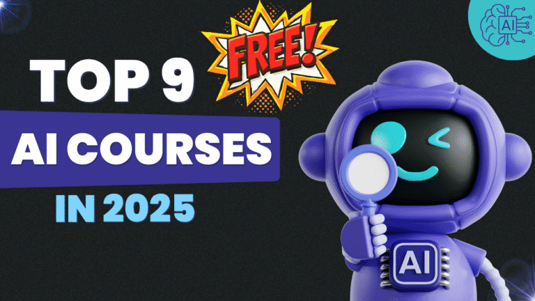 Top 9 Best AI Courses - Free